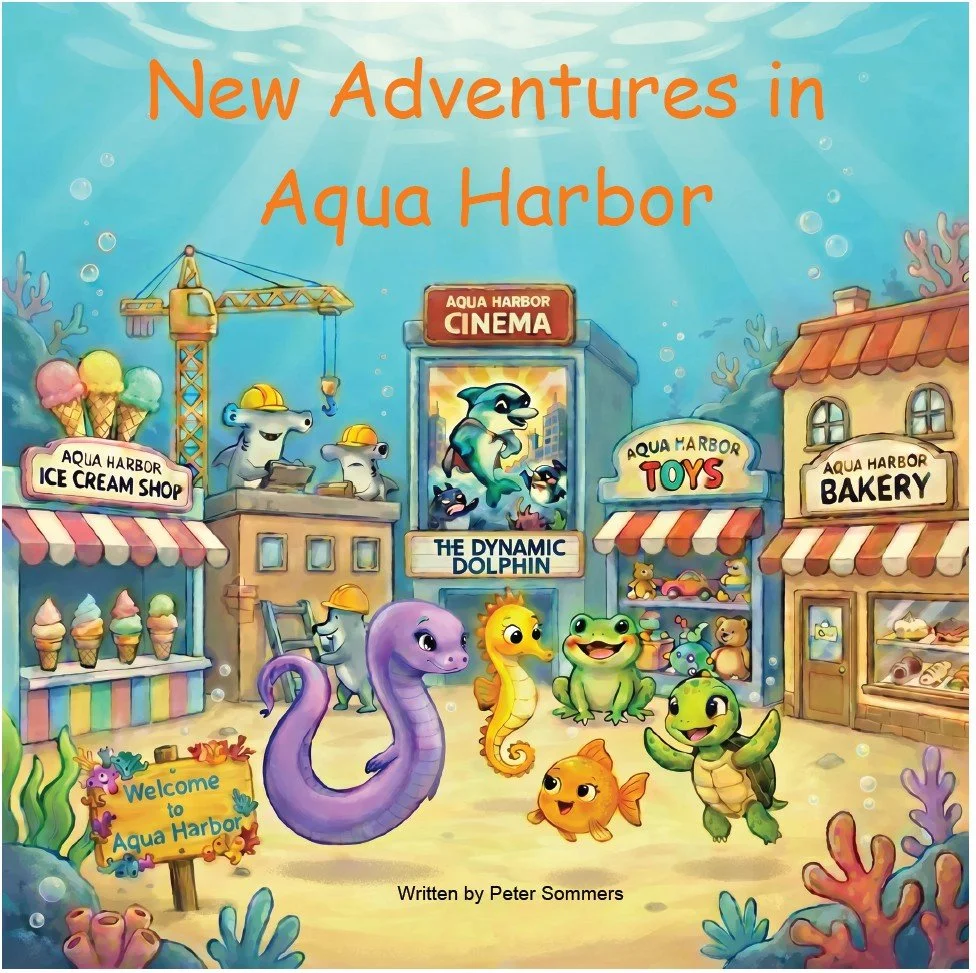Bubbles Children's book cover - Aqua Harbor Press™
