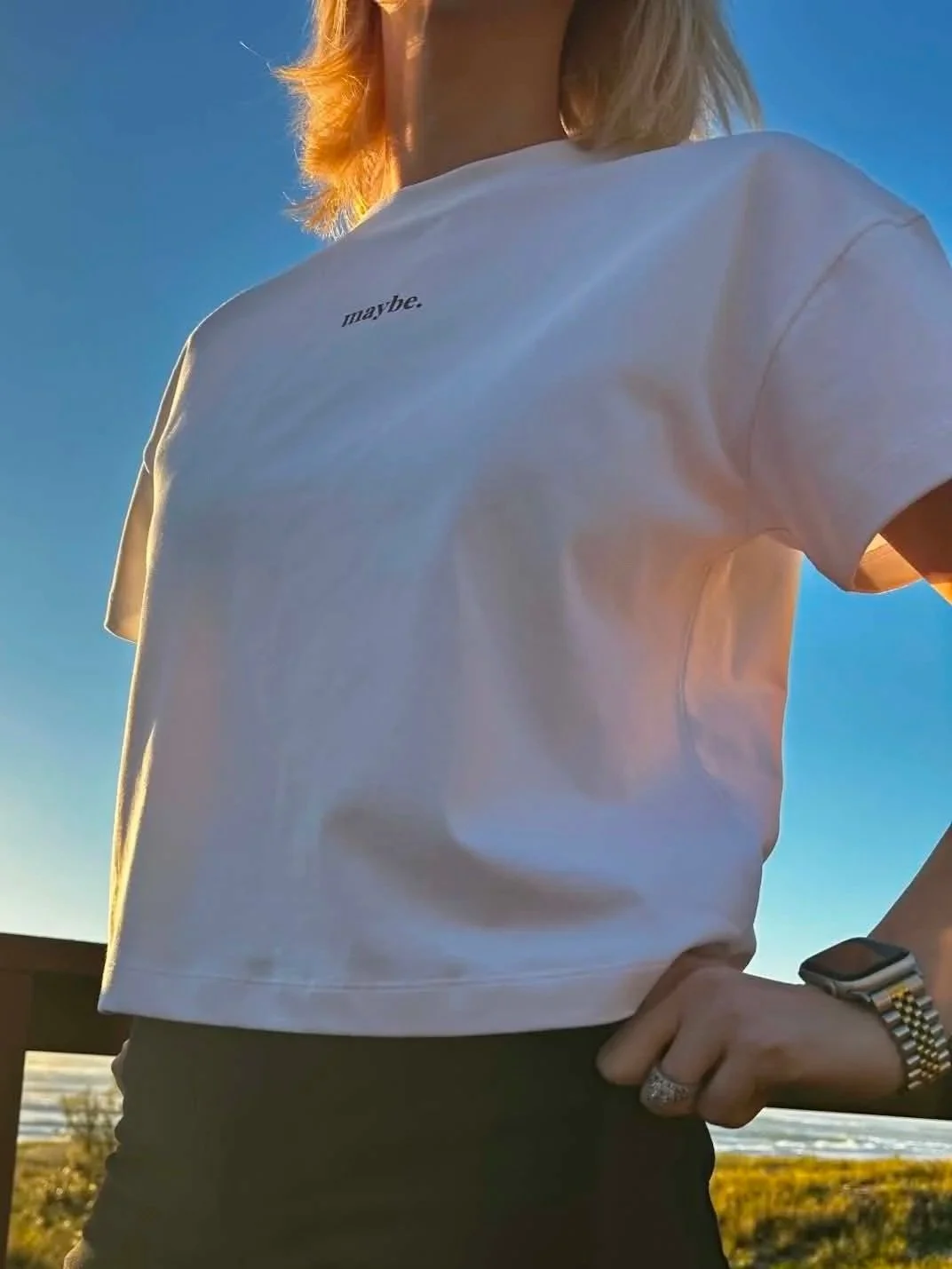 maybe. tee