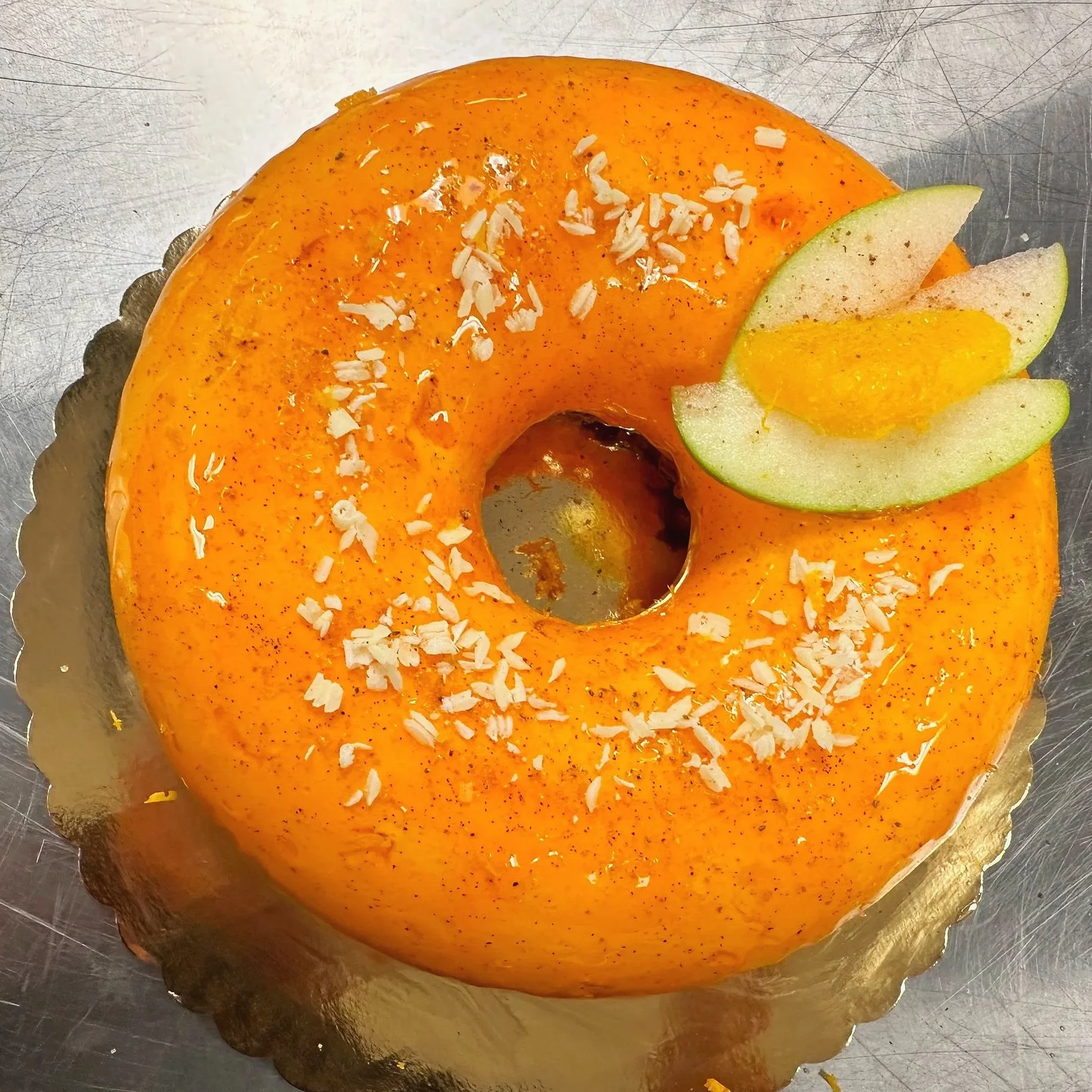 Harvest Apple Cheesecake Entremet