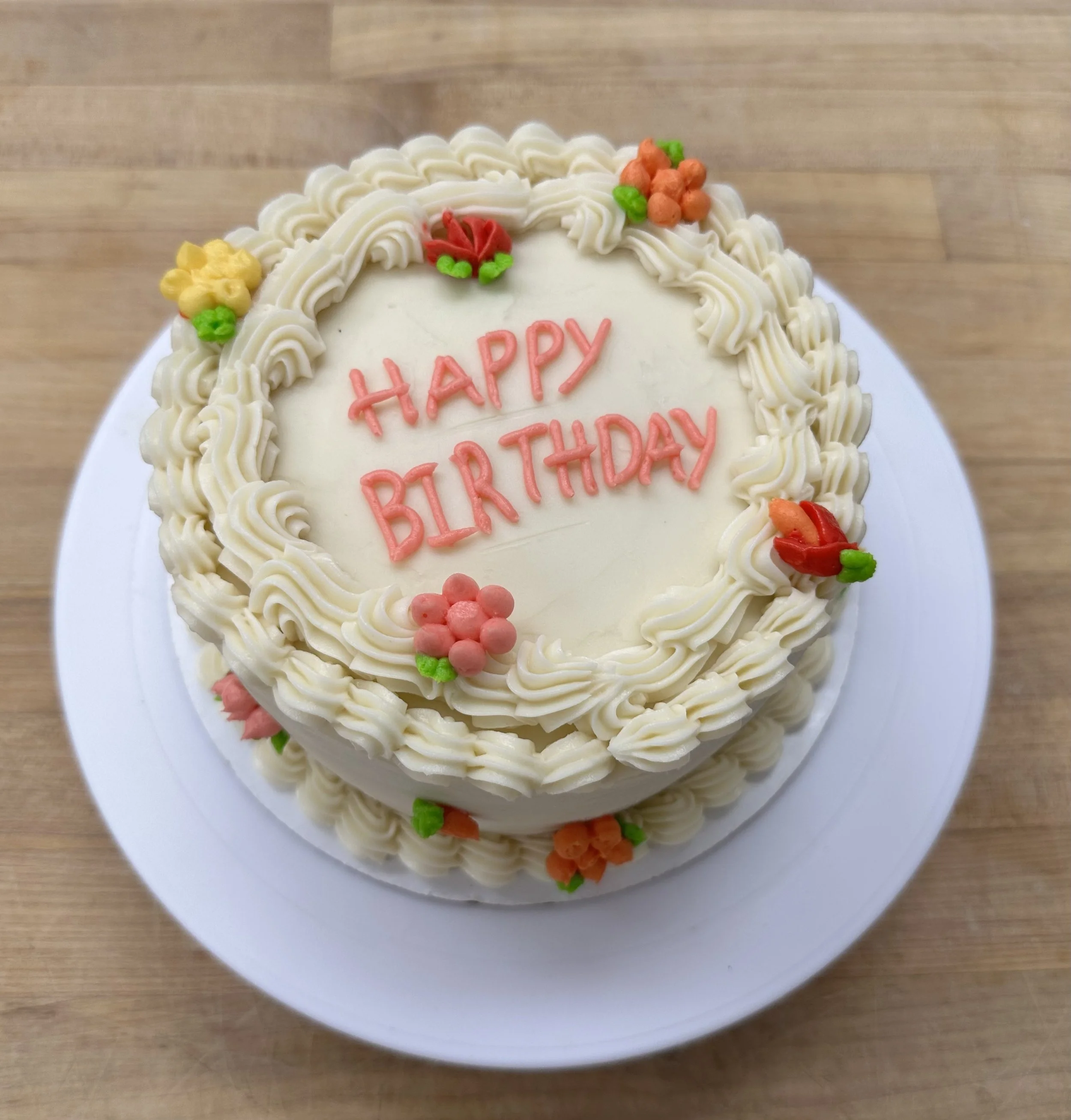 GF Birthday Cake