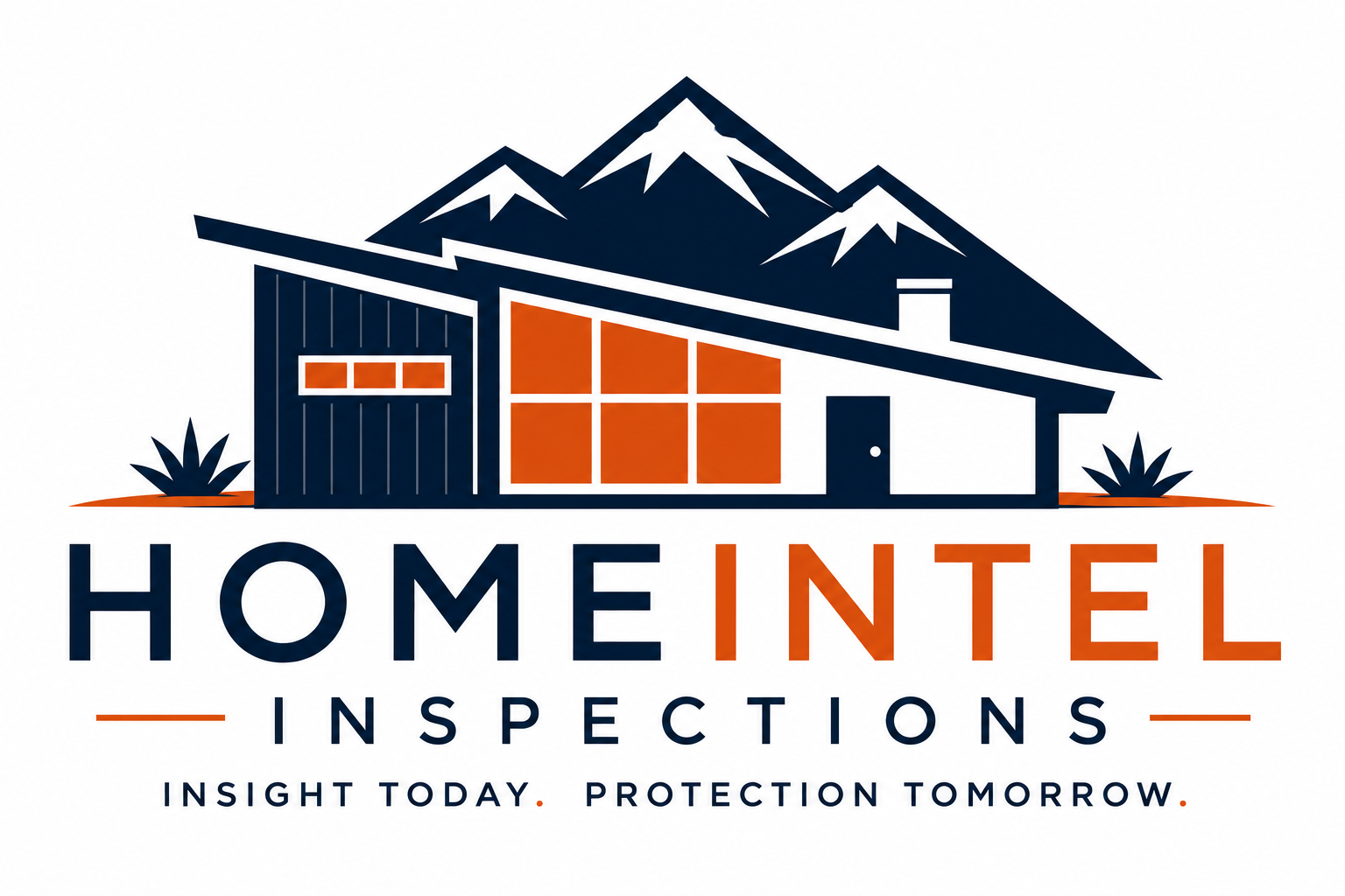 Logo Home Intel Inspections - "Insight today. Protection tomorrow.".