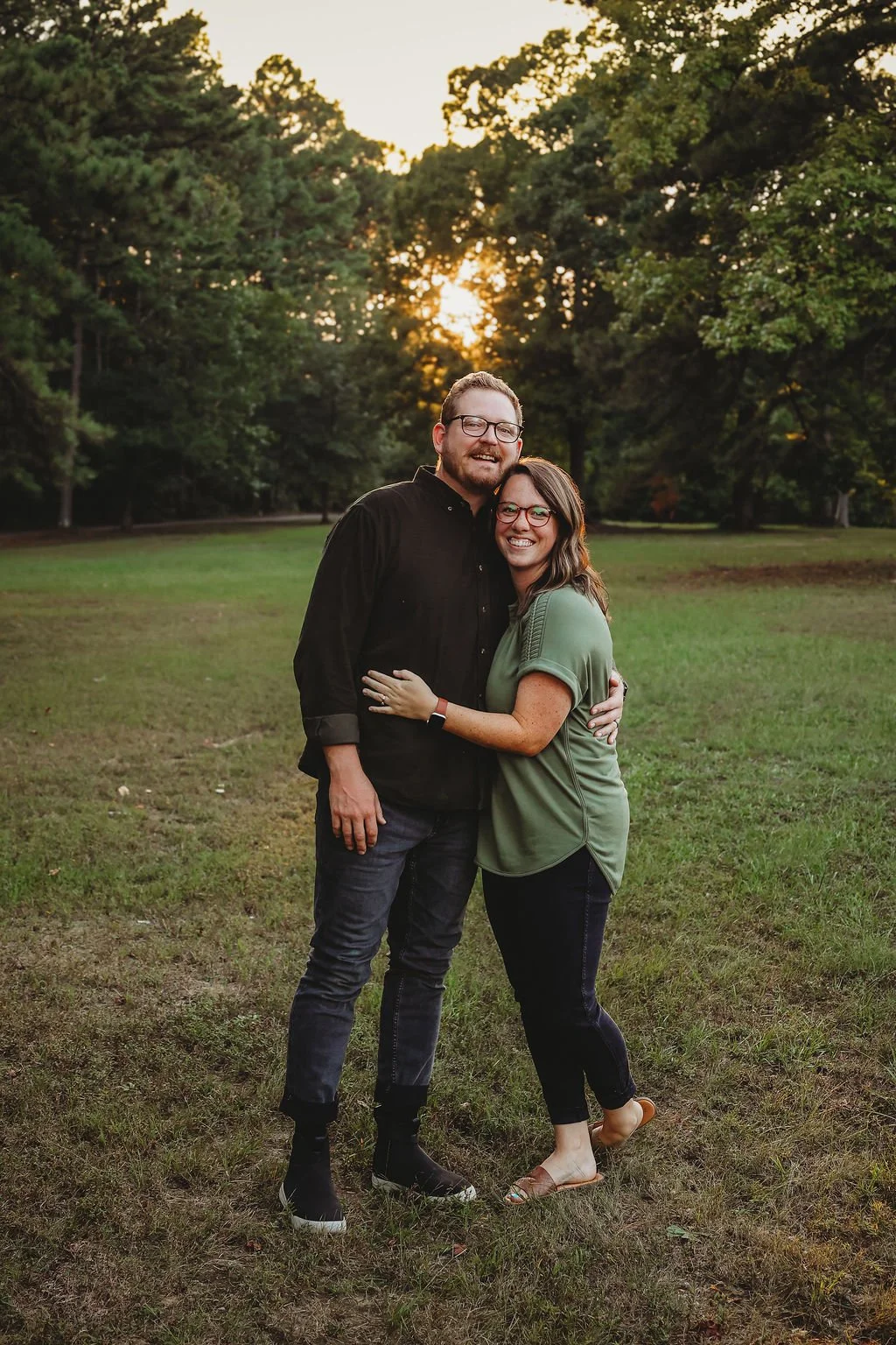 "Dan and Corinn, owners of Next Door Coffee, a mobile coffee catering business in Central Arkansas"