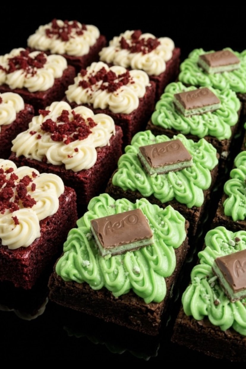 Mint Chocolate Brownies