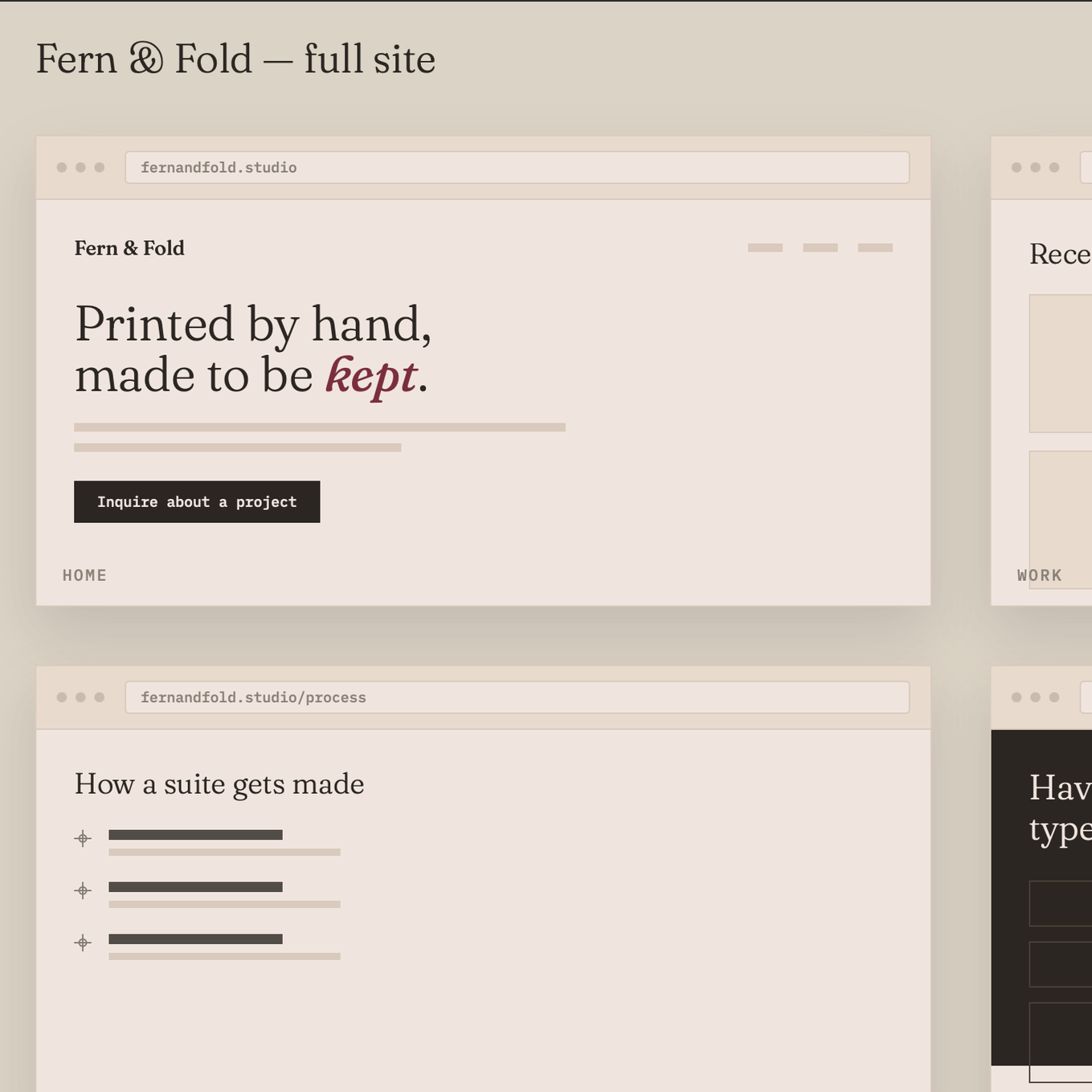 Multi-Page Site