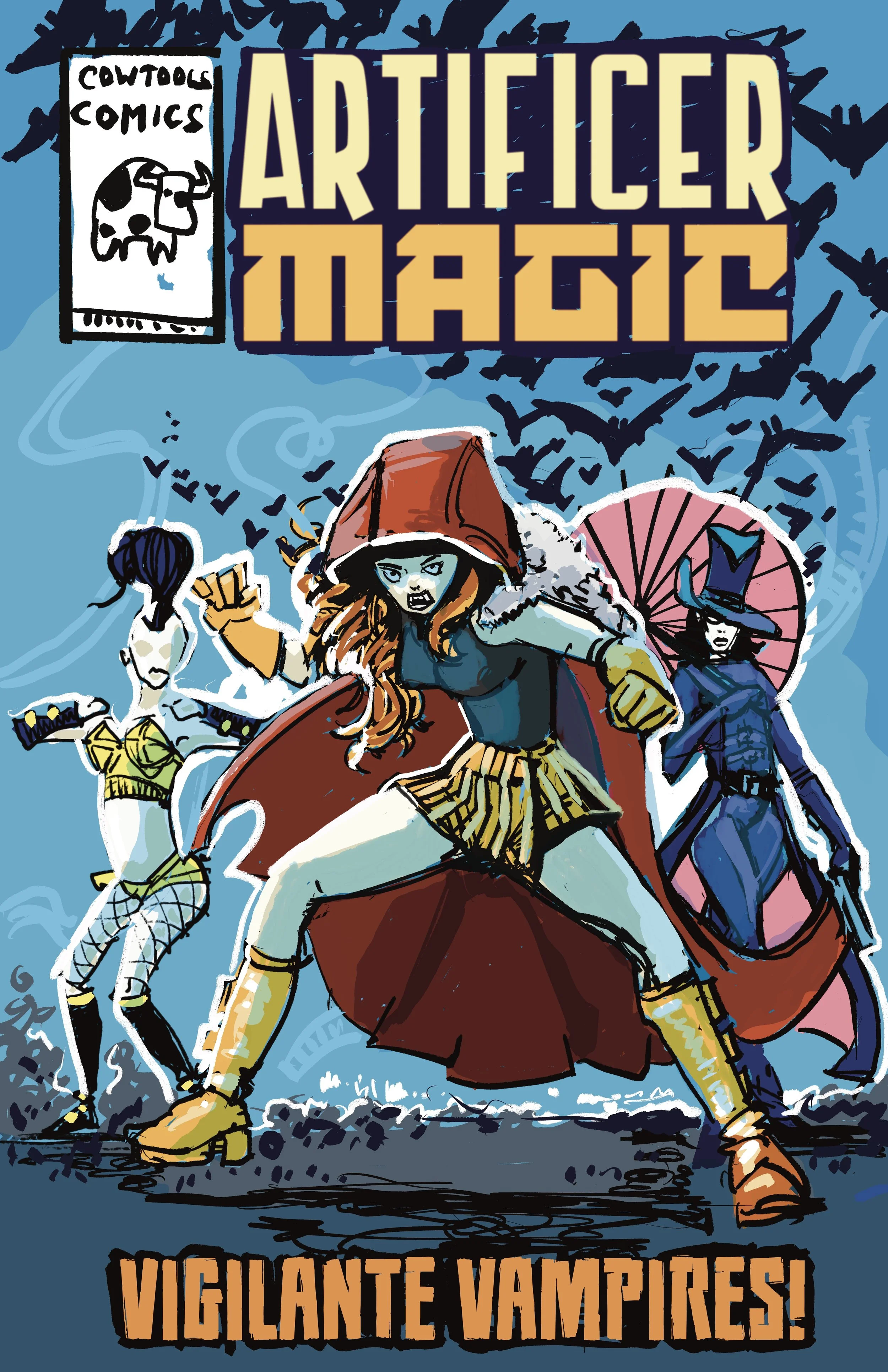 Cover of artificer magic #1 “vigilante vampires!”