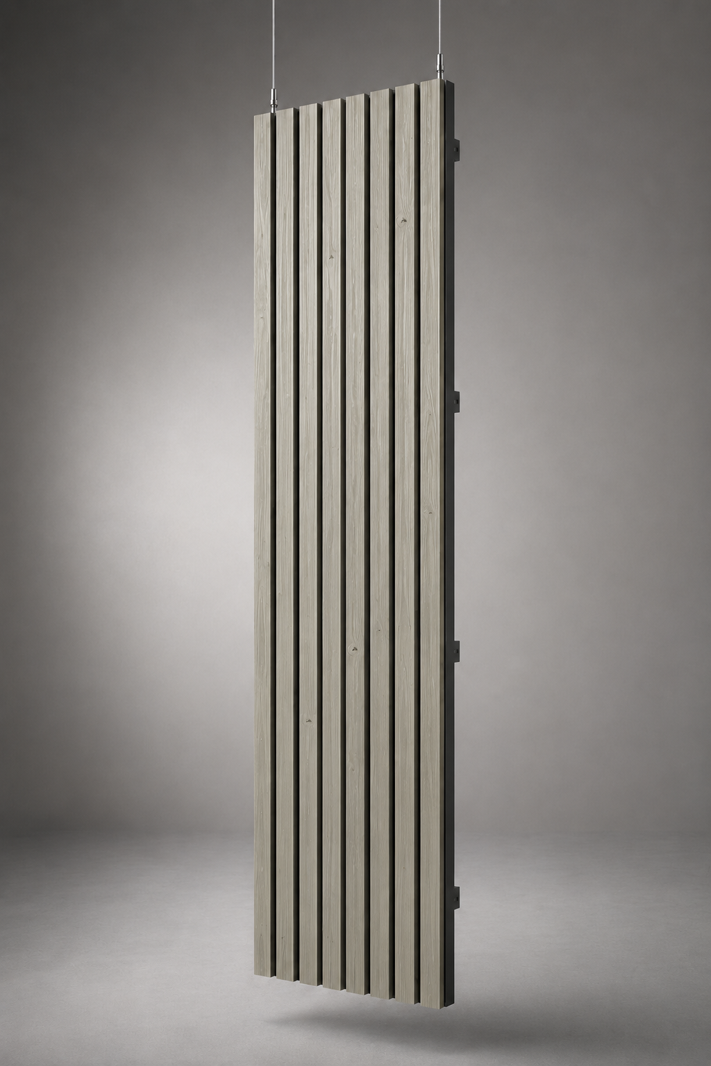 Driftwood Gray | AluWood Exterior Slat Wall Panel