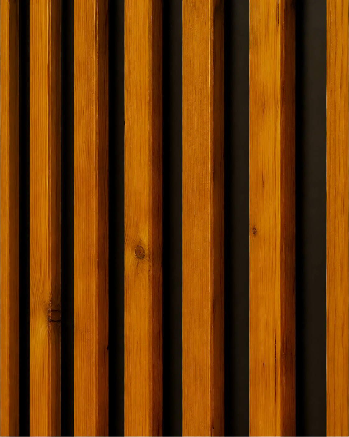 Golden Teak | Wood-Aluminum Slat Cladding