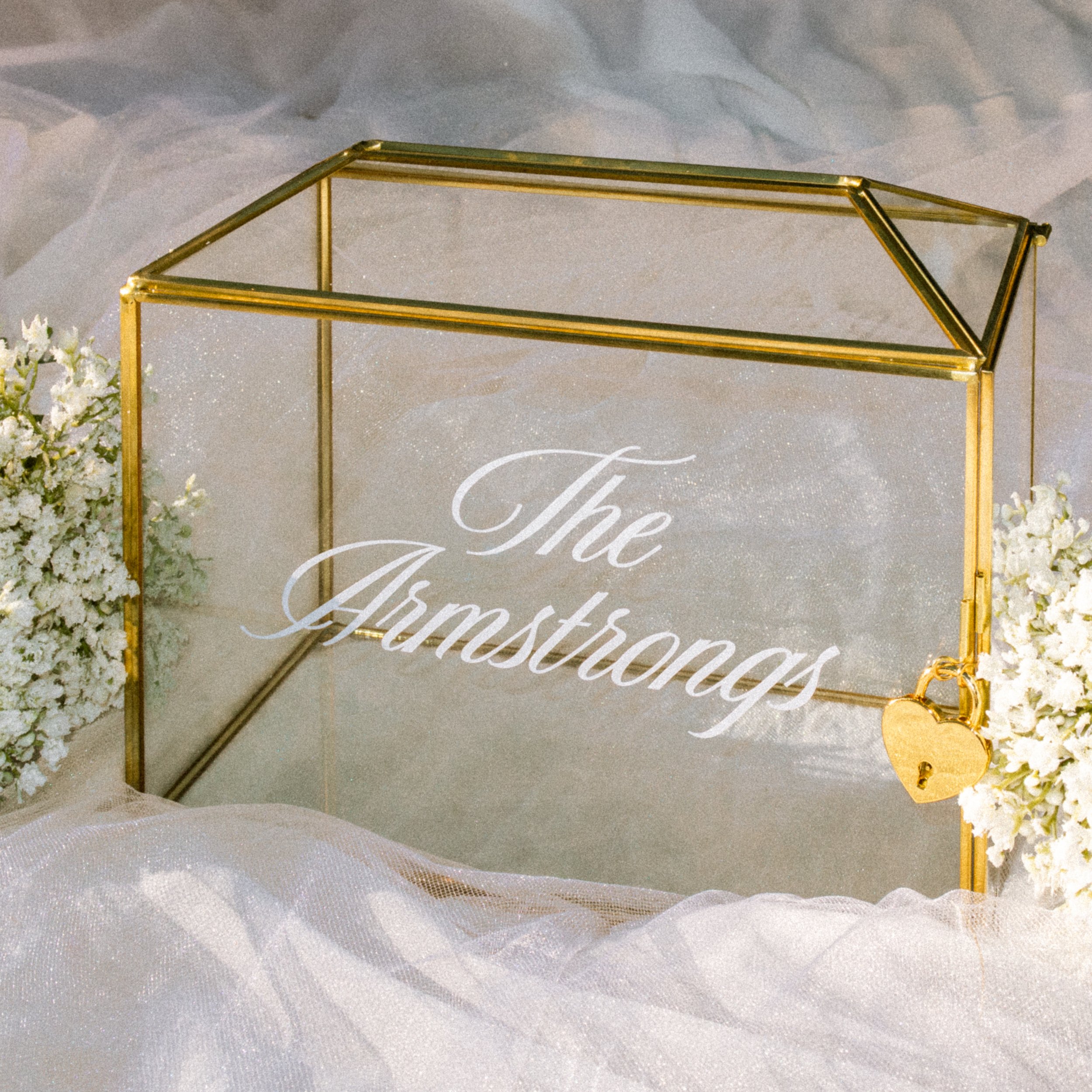 Glass Card Box