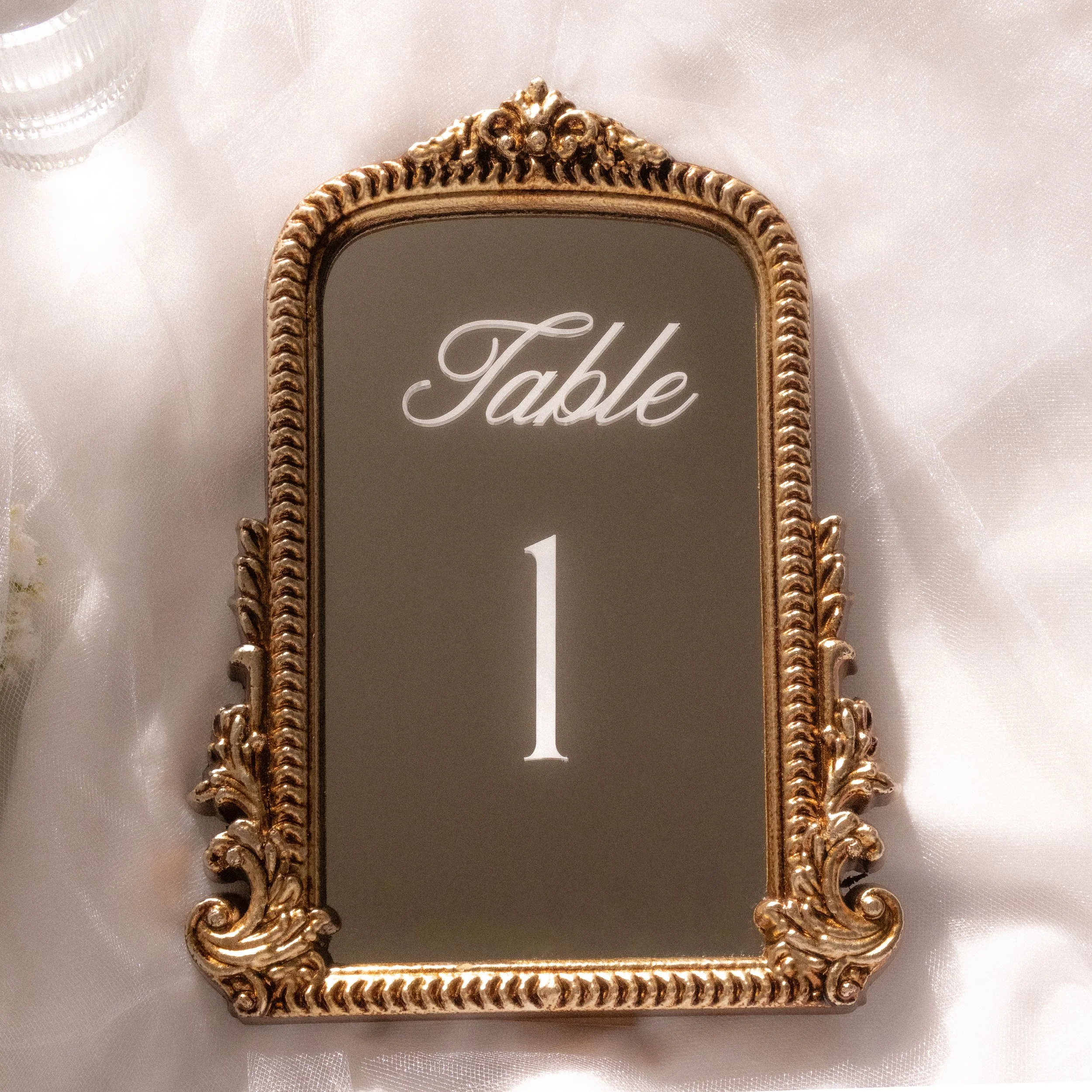 Mirror Table Number