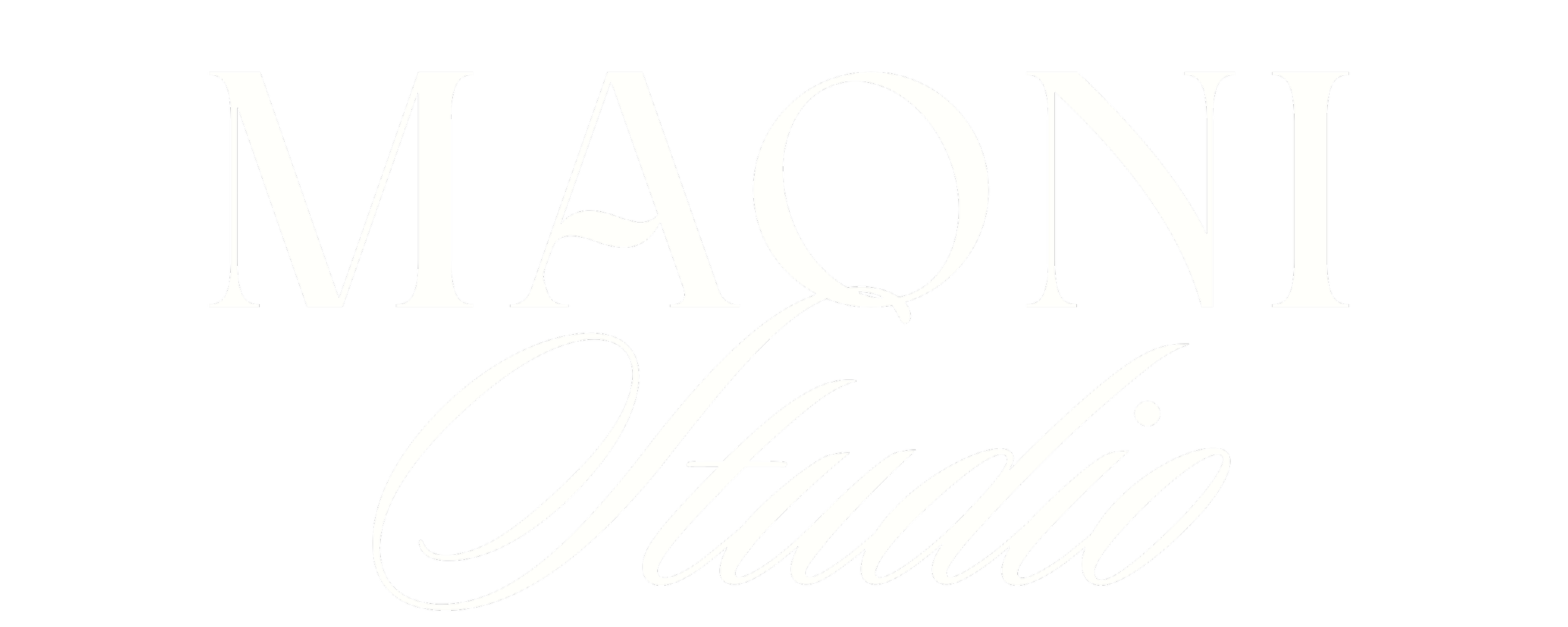 Black background with white text reading 'MASON Studio' in a decorative font.