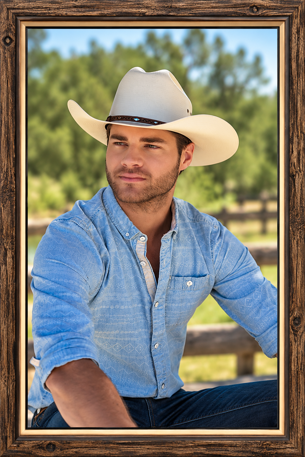 Rustic Framed Cowboy Portrait.png