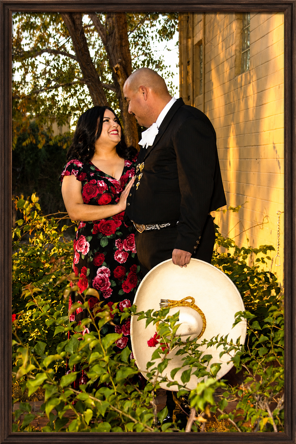 Golden-Hour Charro Garden Portrait.png