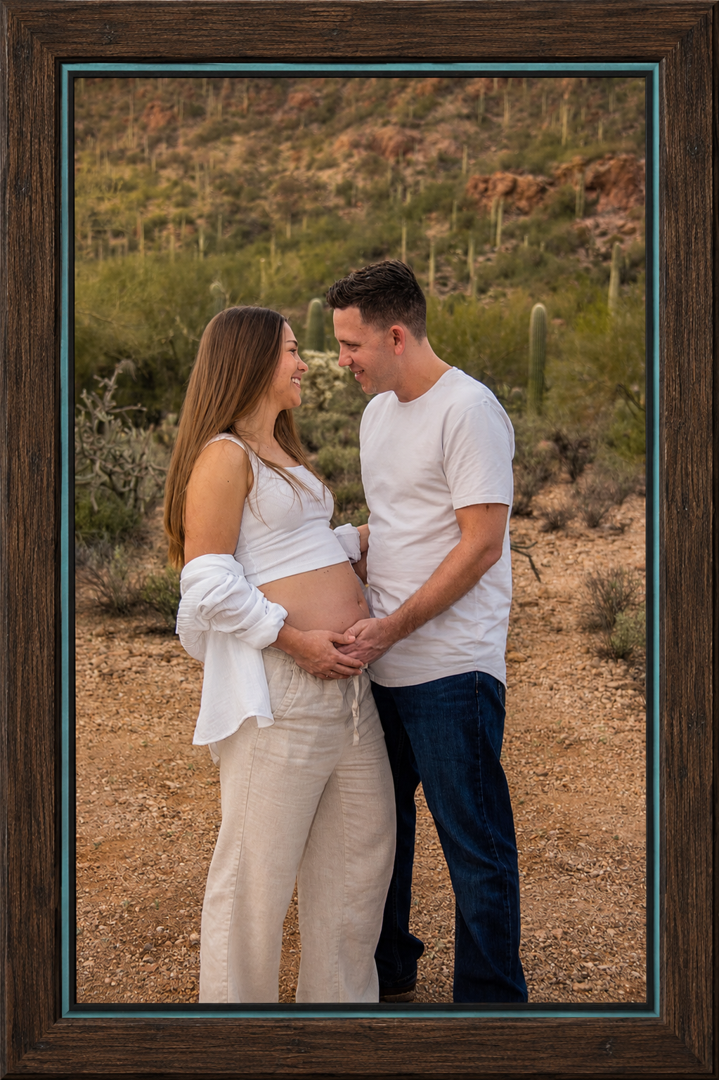 Framed Desert Maternity Portrait.png