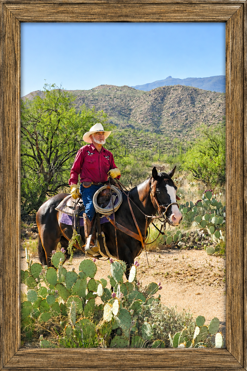 Framed Desert Cowboy Portrait.png