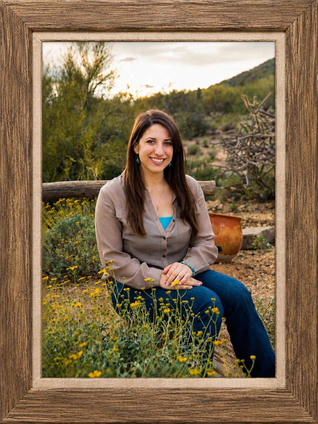 Rustic Desert Portrait at Golden Hour.png