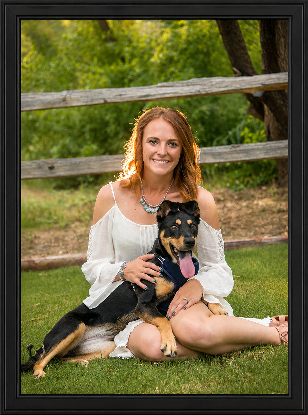 Framed Summer Portrait with Dog.png