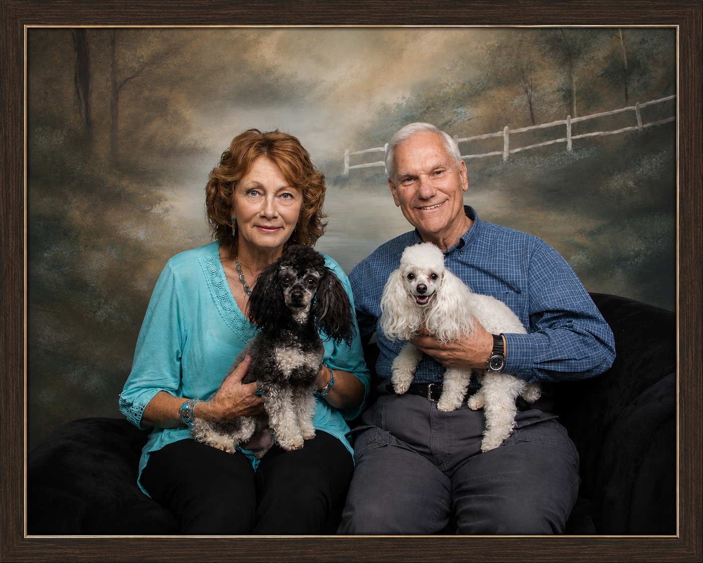 Framed Portrait with Two Poodles.png