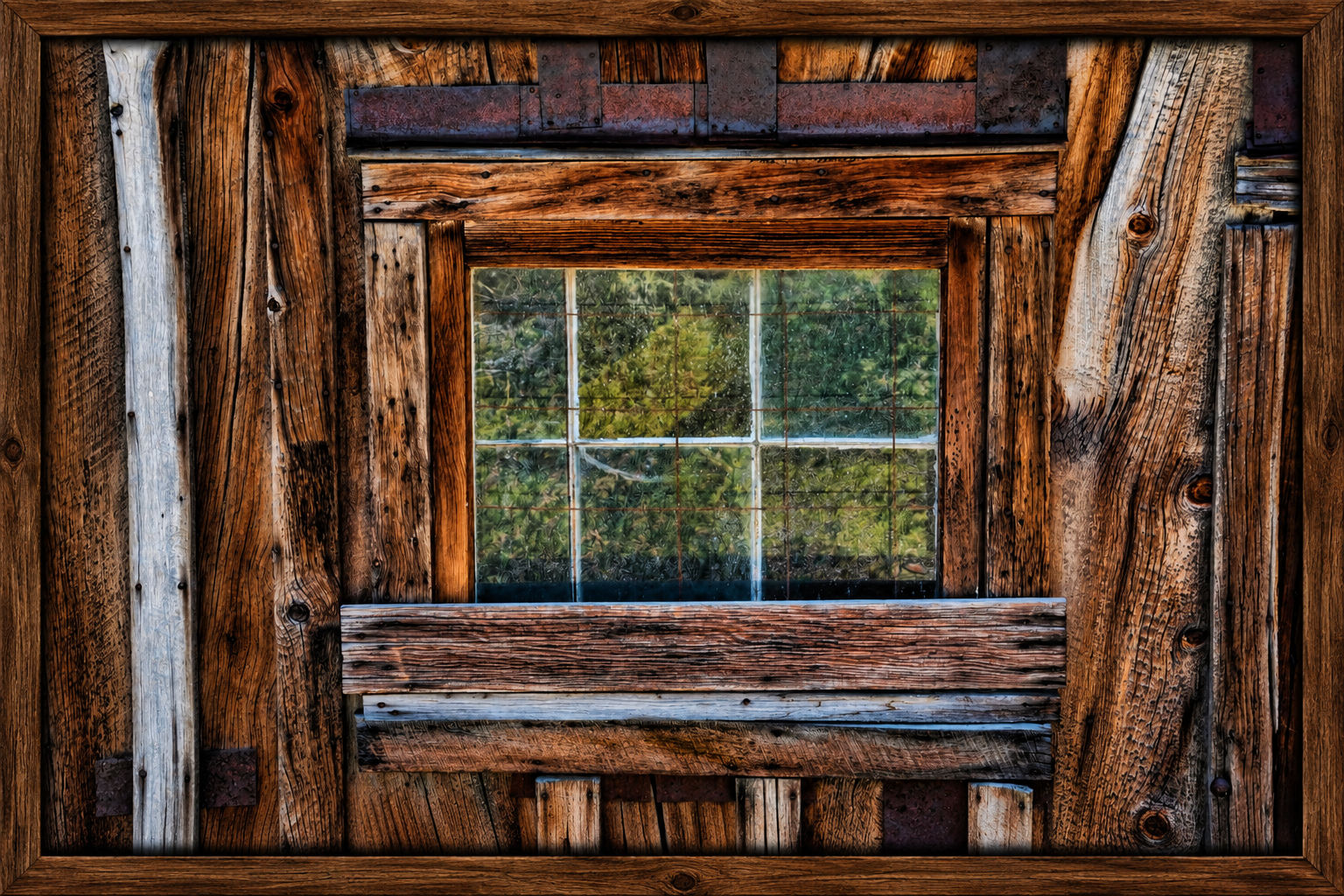 Rustic Barn Window Framed in Weathered Wood.png