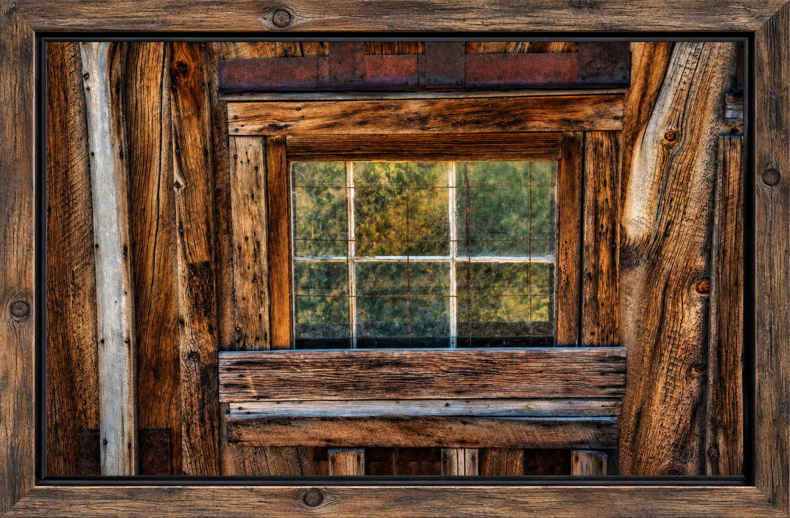 Rustic Cabin Window in Weathered Wood.png