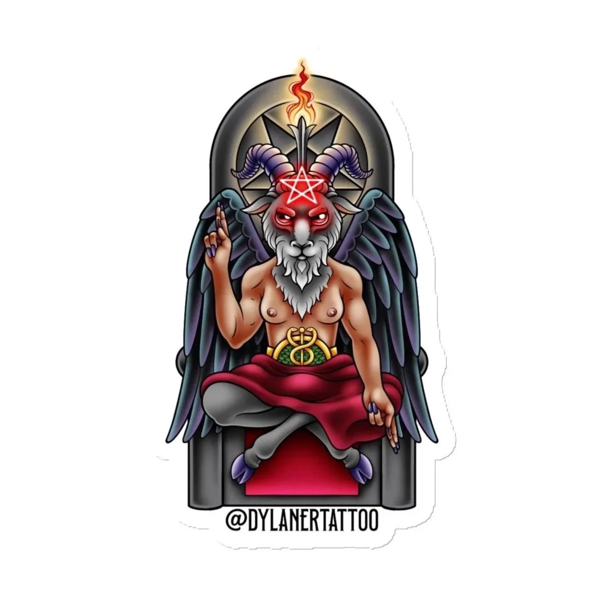 Baphomet Sticker
