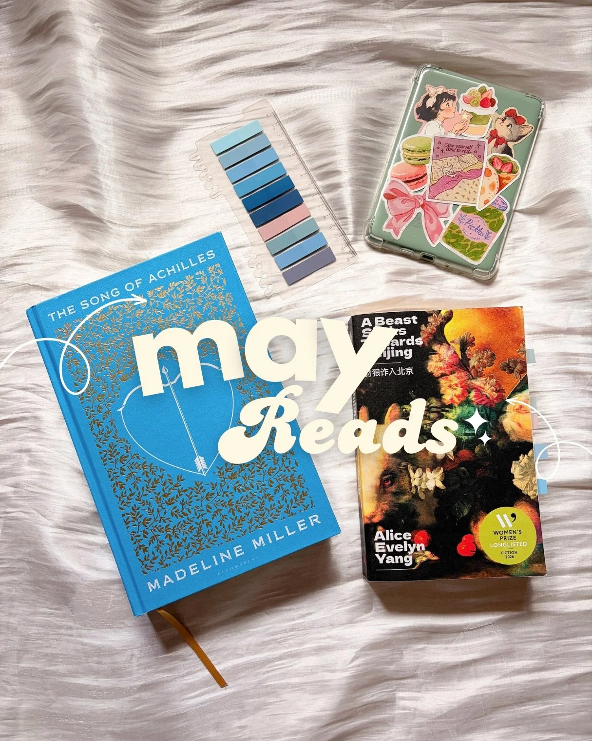 May was a full and varied reading month:
- kicking off with a wonderful tumble into Greek mythology with Song of Achilles. I also just started reading the 2017 Emily Wilson translation of The Odyssey and am loving it. So many interesting questions ab
