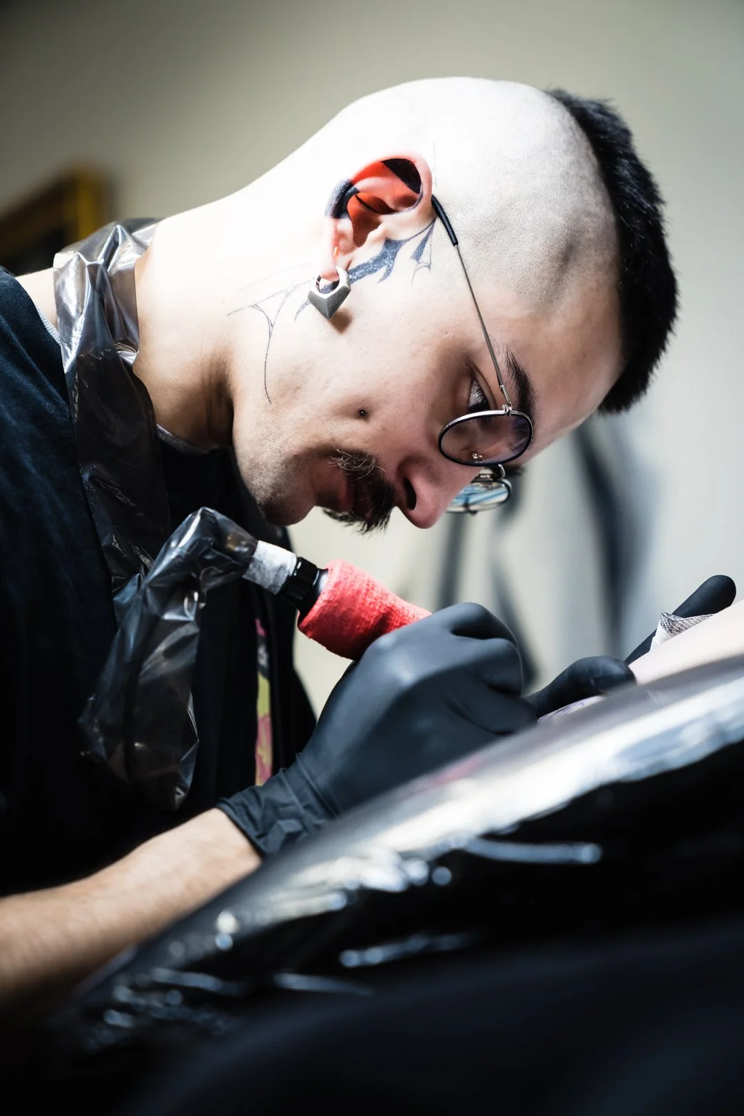 Paolo at work - Chreativ'Ink Studio Family shooting