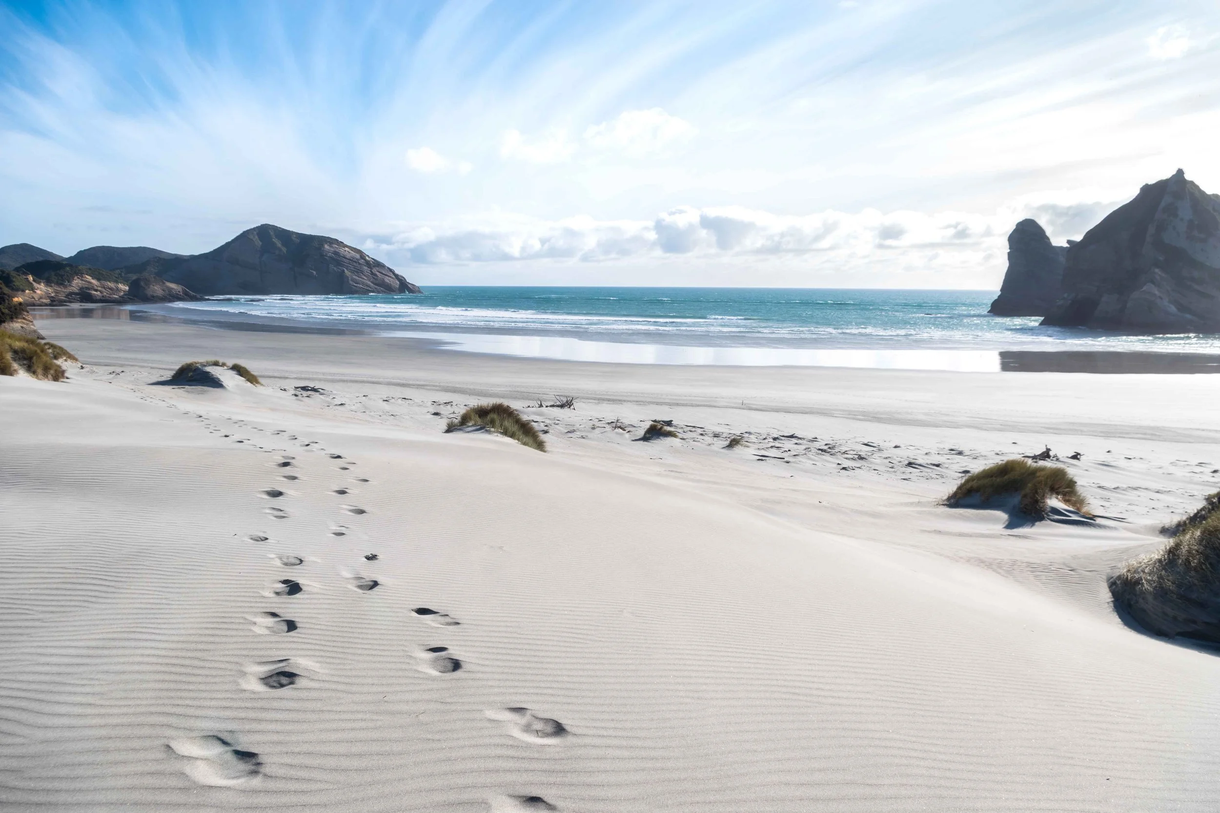 Wharariki Beach, New Zealand