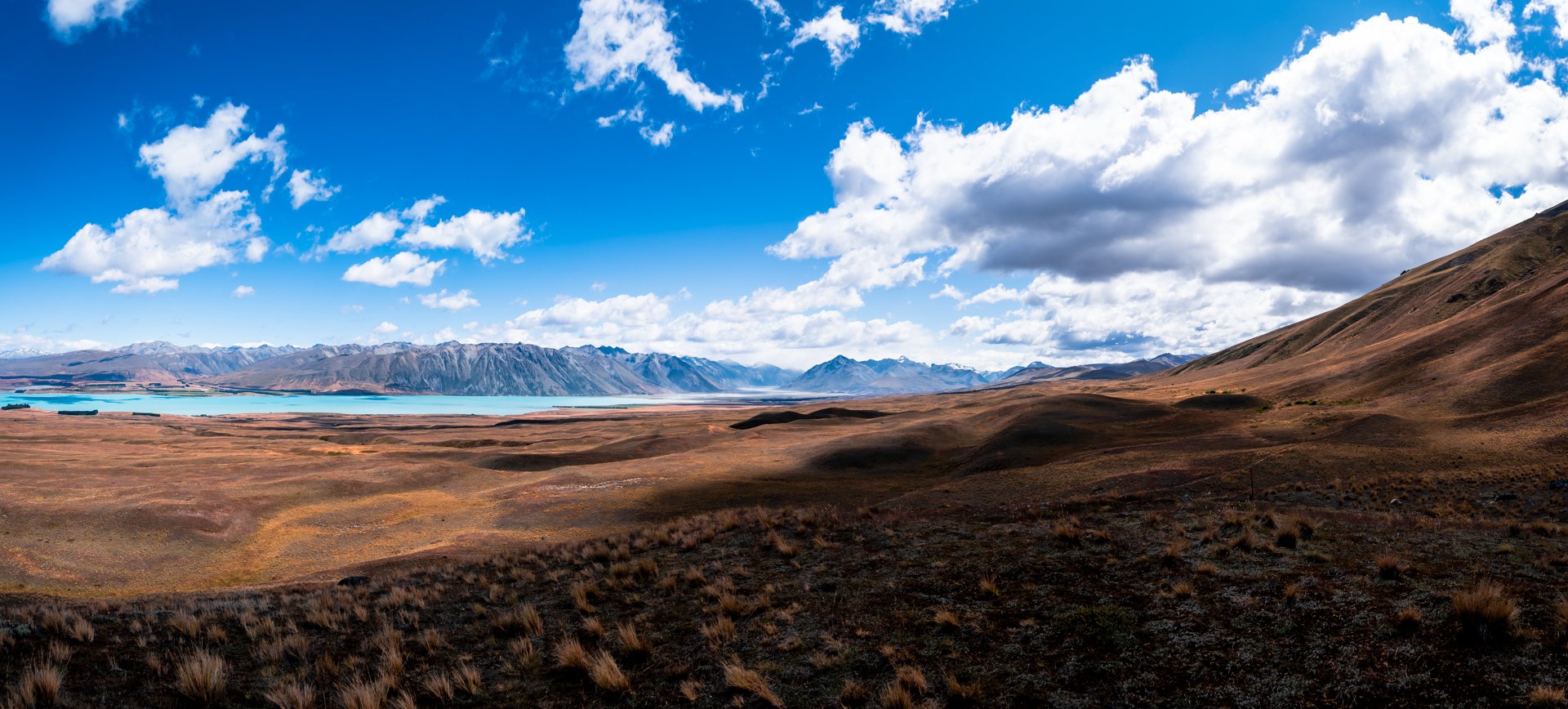 Tekapo Lake landscape