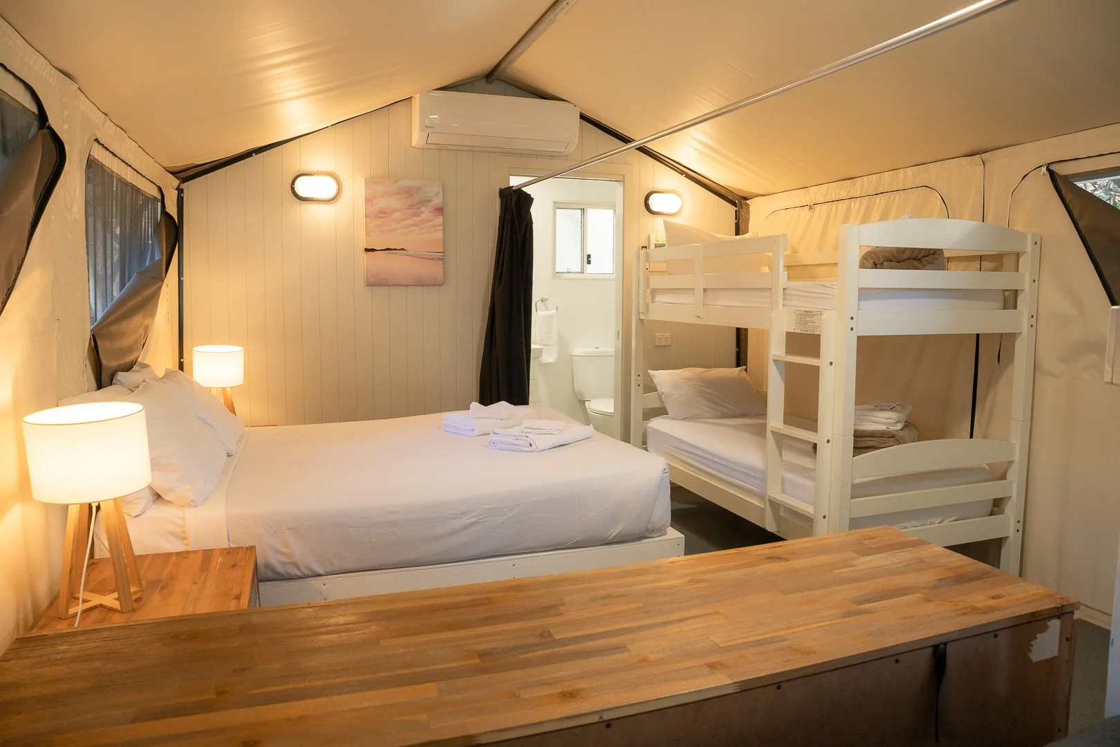 Photography of a Suffolk Beachfront Holiday Park - Safari Tent