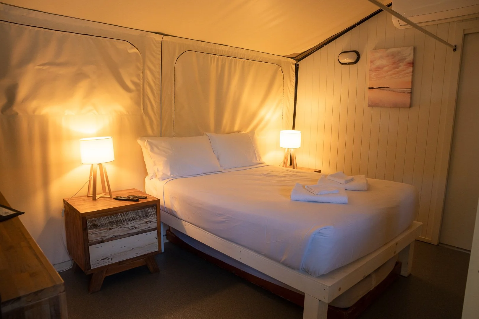 Photography of a Suffolk Beachfront Holiday Park - Safari Tent