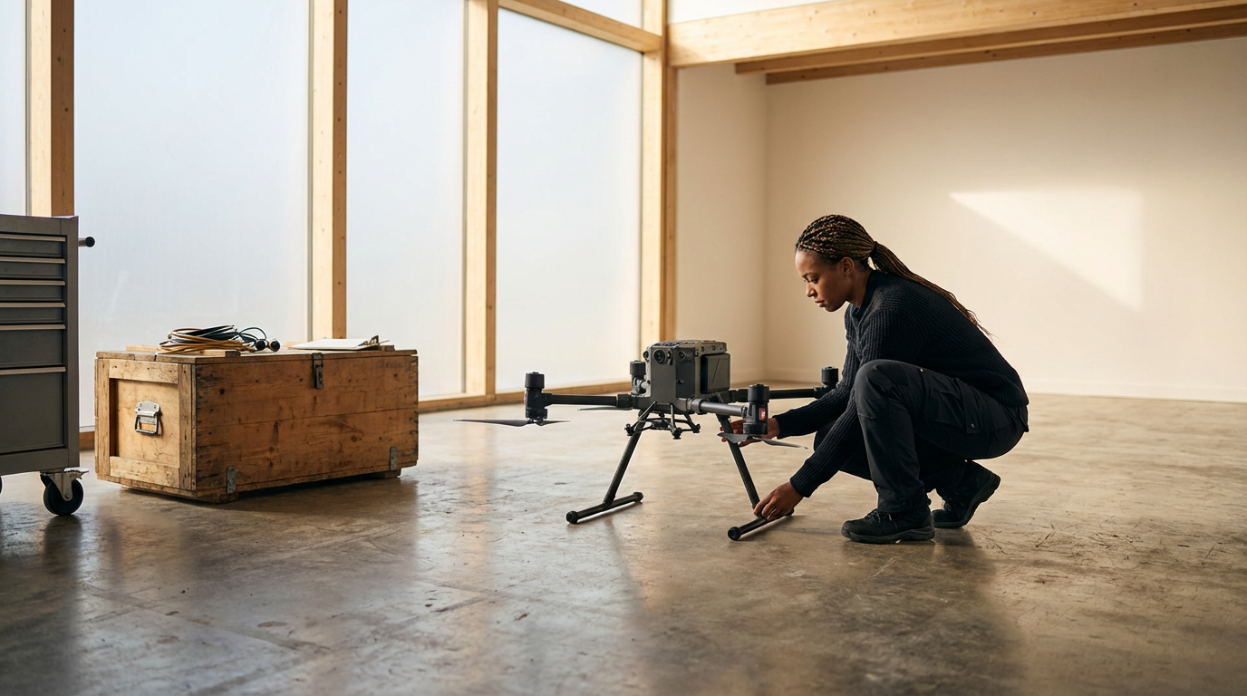 Industrial Drone Maintenance