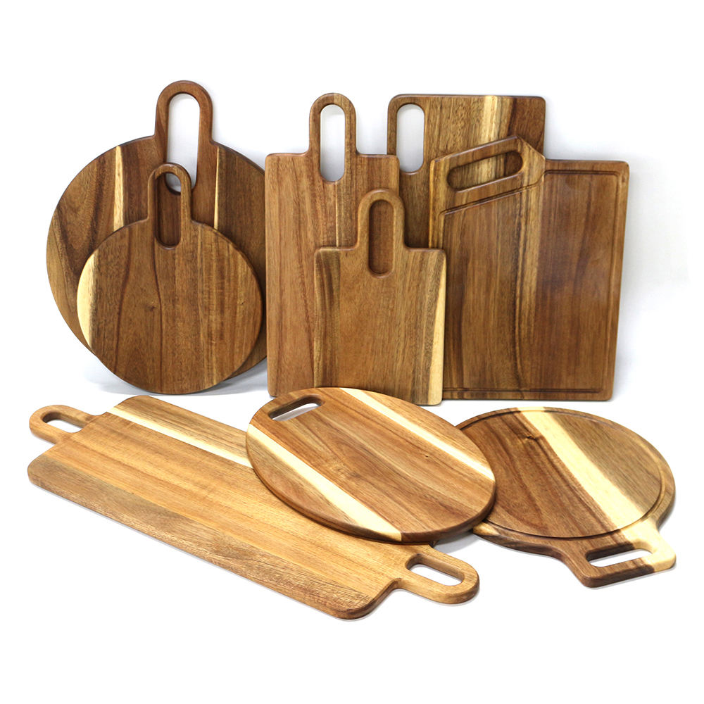 Premium Wooden Cutting Board Set