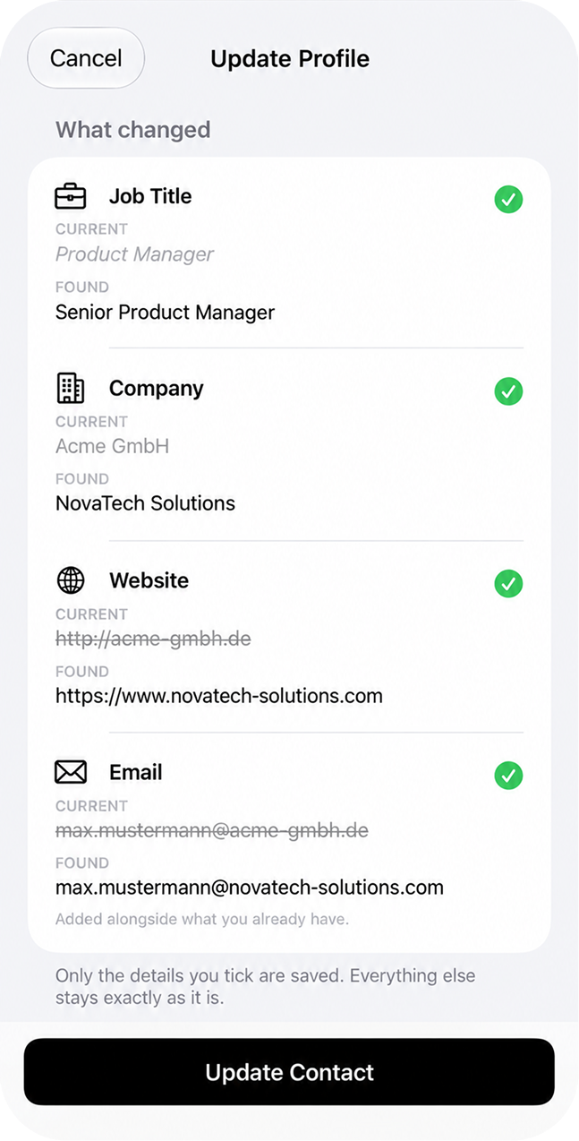 Profile enrichment Services