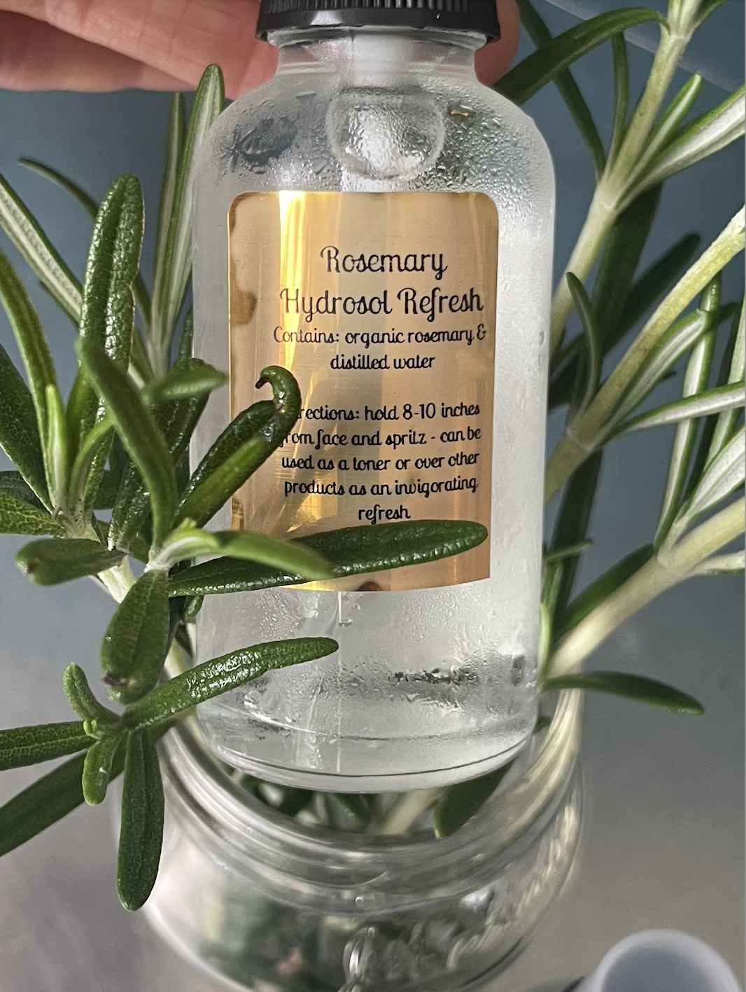Rosemary Hydrosol Facial Toner 1 oz.