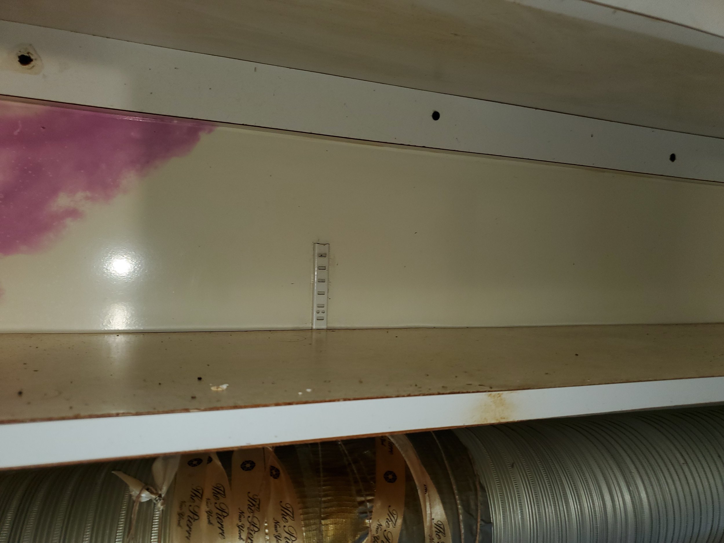 Greasy Shelf - BEFORE CLEAN-UP