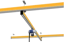 Impianto sospeso leggero portata 500 kg