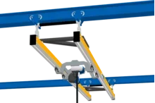 Impianto sospeso leggero portata 2000 kg