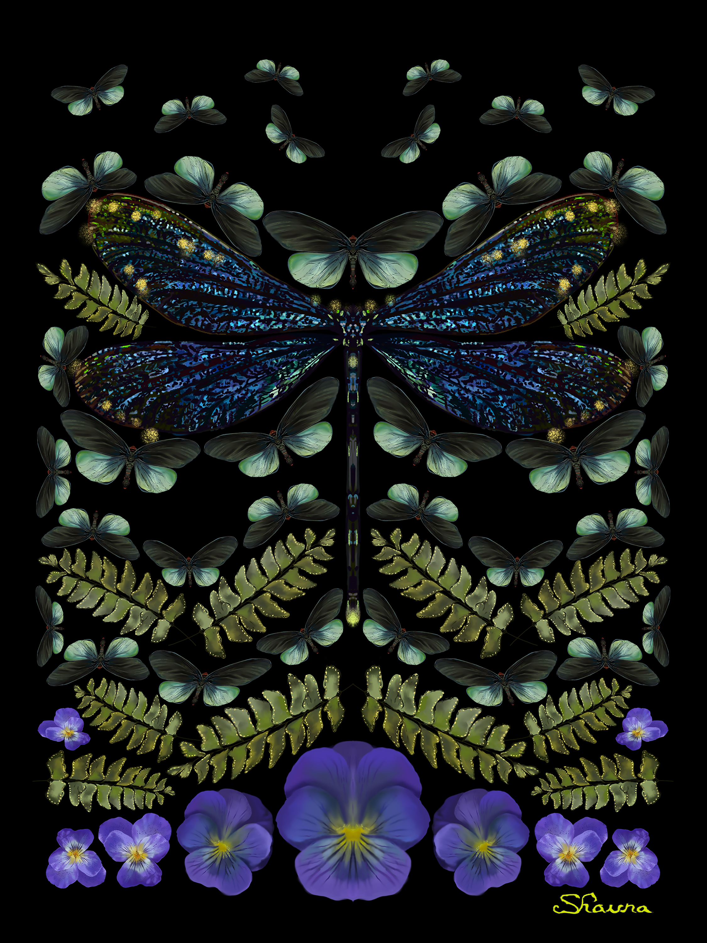 Fireflies at Midnight - Limited Edition Giclée - Signed and Numbered