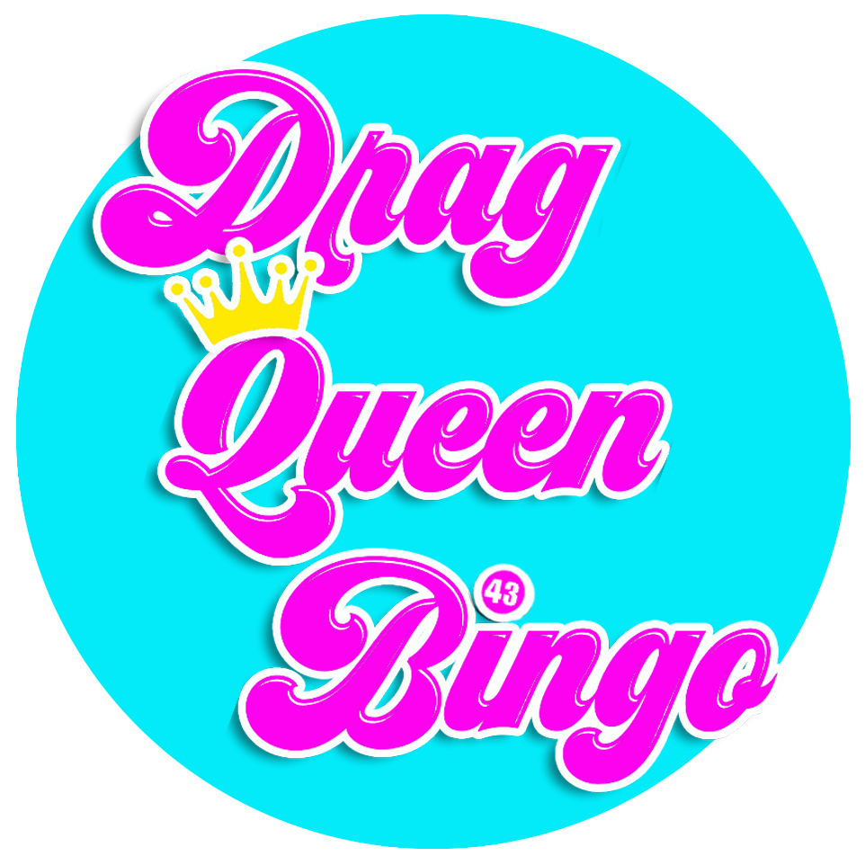 Logo for Charlie Hides, the Queen of Bingo and his virtual bingo events for companies.