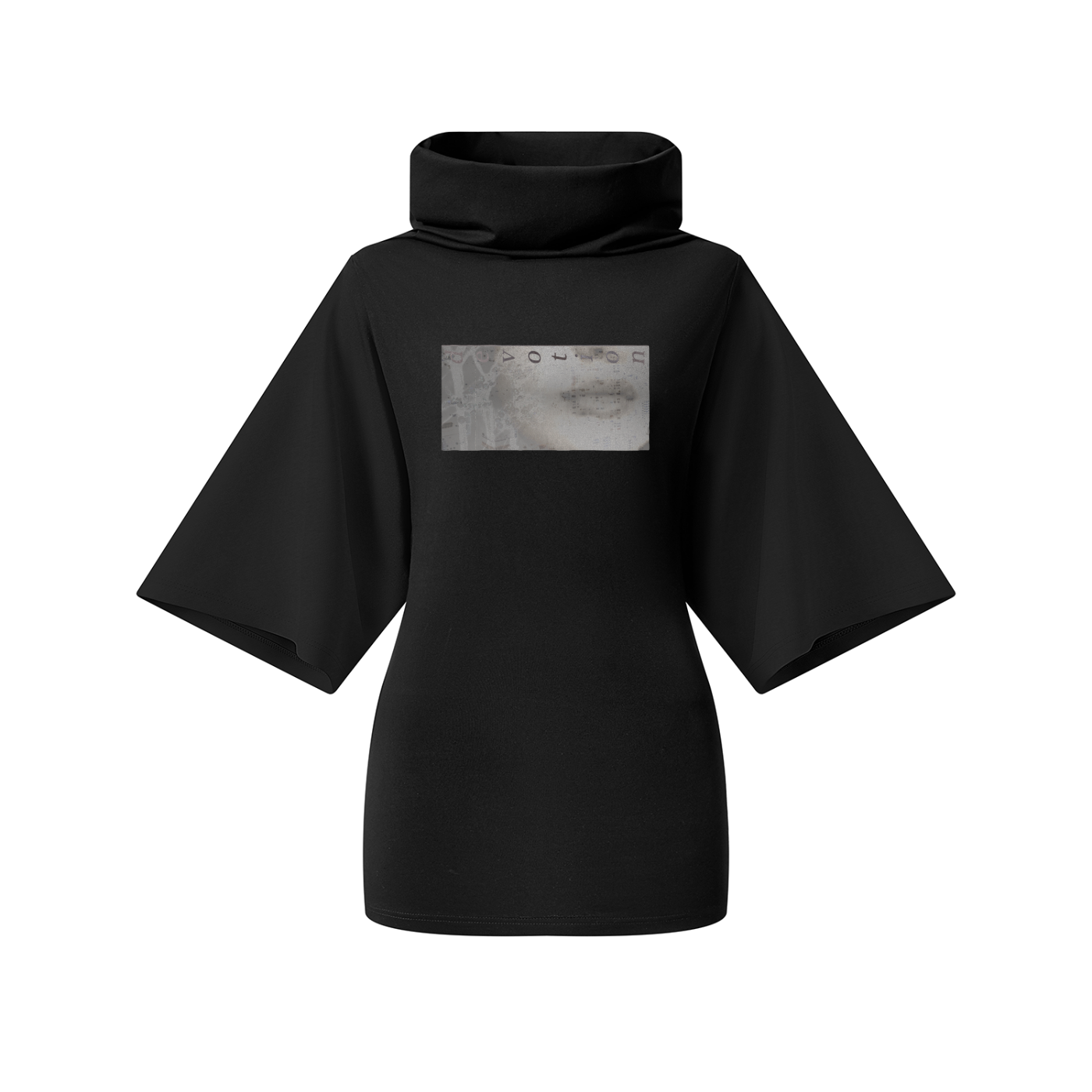 'Devotion' High Neck Batwing Dress
