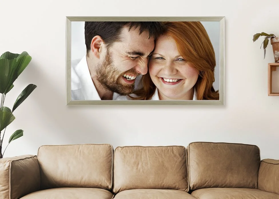 WALL ART
Canvas Print Wraps
From £99
Turn your favourite photograph into a timeless statement piece.

Wall Art Framed Prints
From £250.
Professionally framed artwork, chosen to complement your image and space.

Acrylic Tray Frames
From £190.
Modern, 