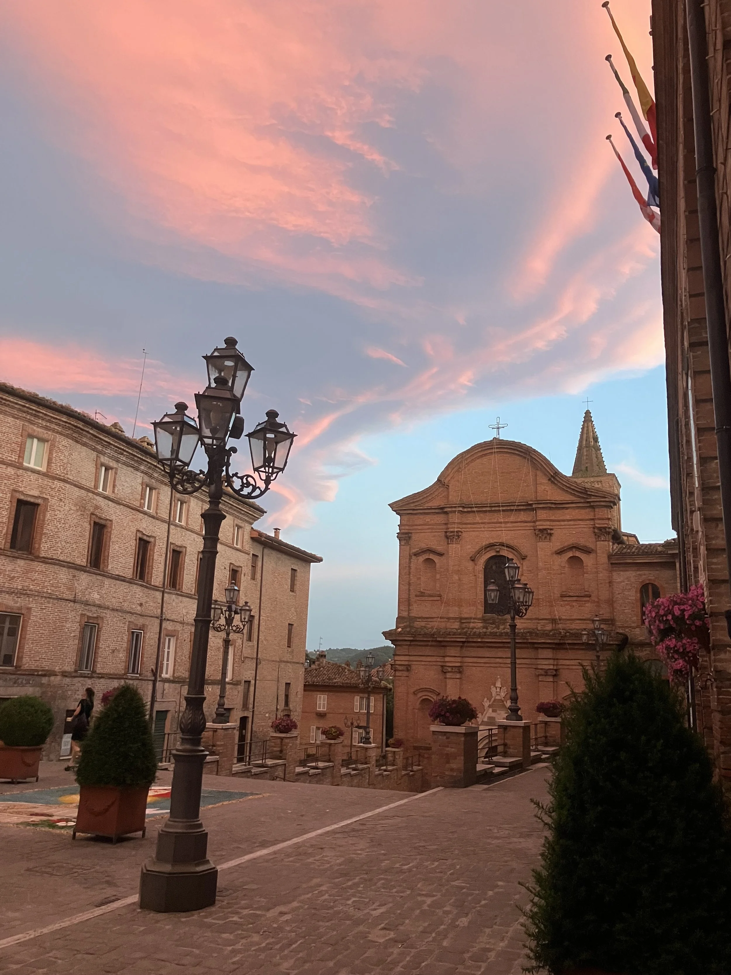 Amandola at Sunset