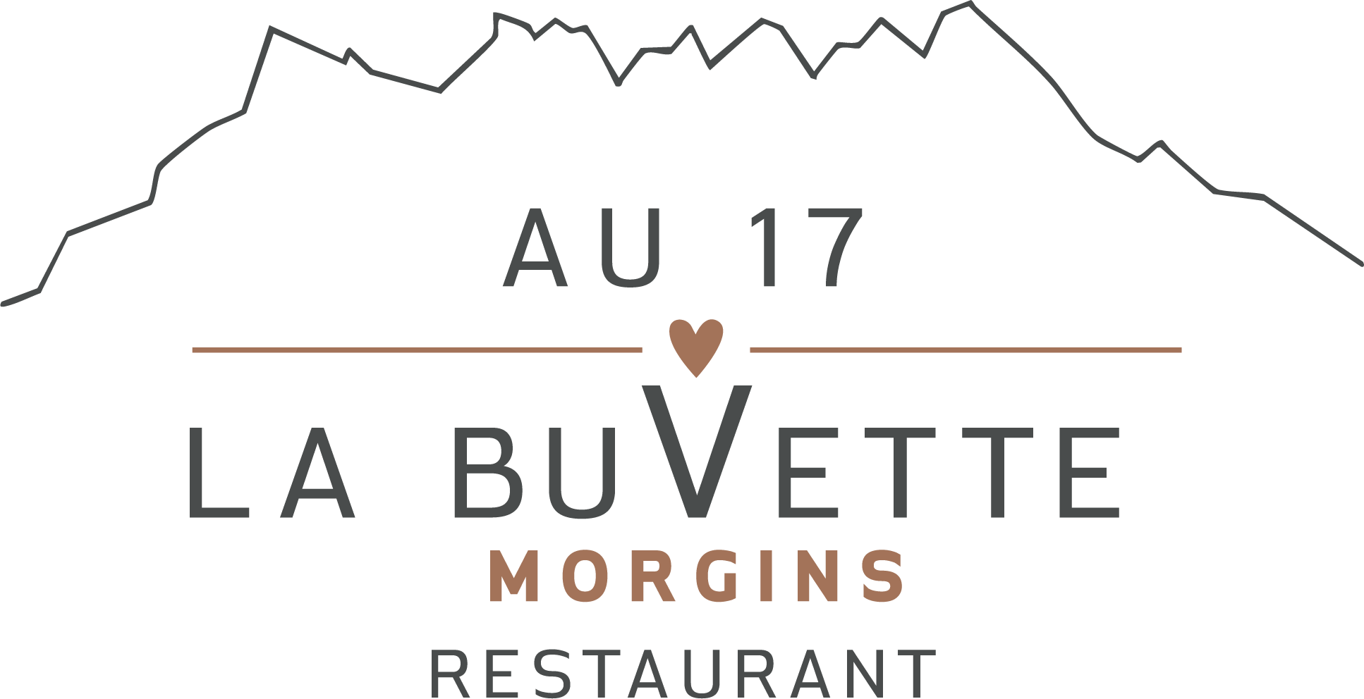 Logo du Restaurant - Au 17 la Buvette à Morgins - Restaurant et chambres d'hôtes dans la station des Portes du Soleil