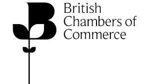Logo of the British Chambers of Commerce with a stylized 'B' and the organization's name