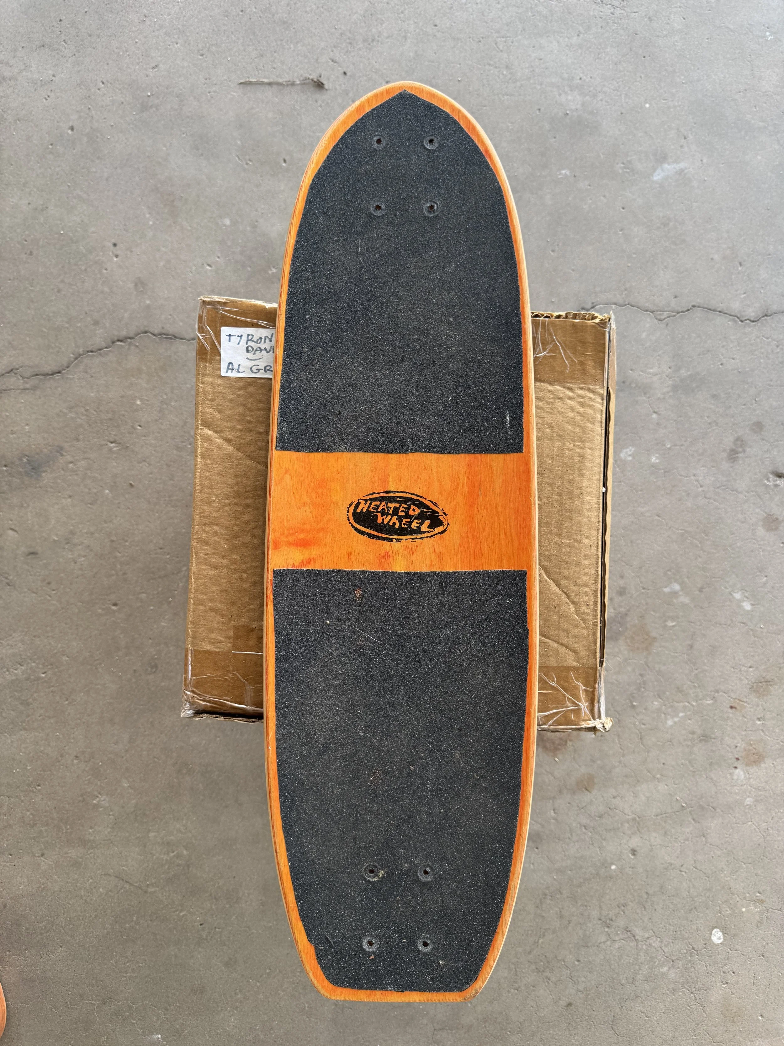 HEATED WHEEL BANK MAULER LIGHTLY USED