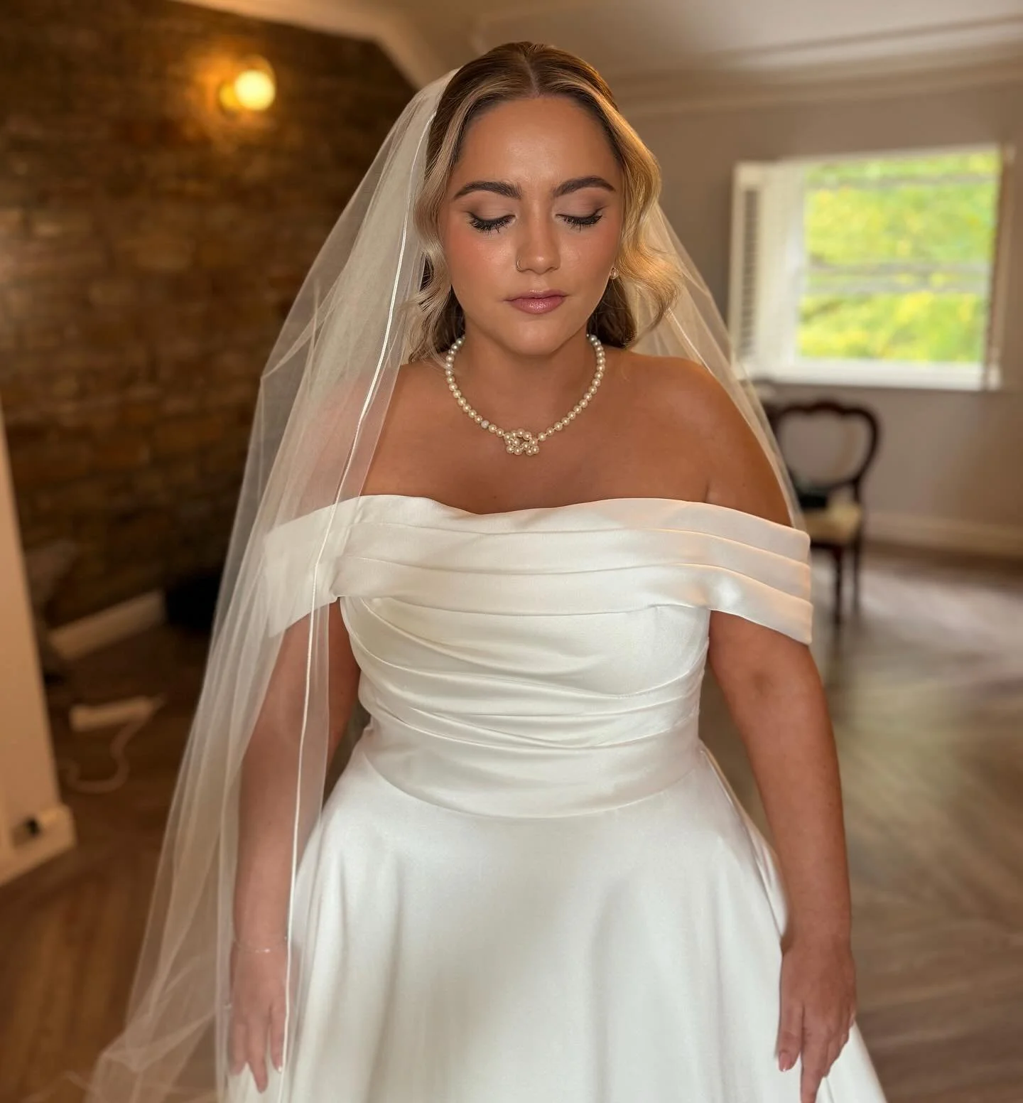 My Gorgeous Bride Ciera from Saturday 🤍 

Hair by @haircreationsbycolette