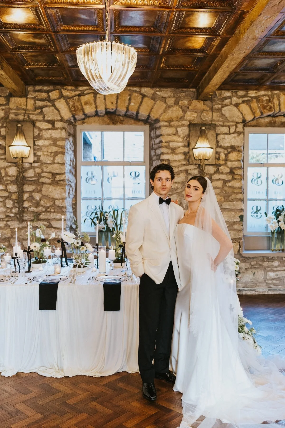 Bride with natural, timeless Wedding Make-up and Wedding Hair updo.