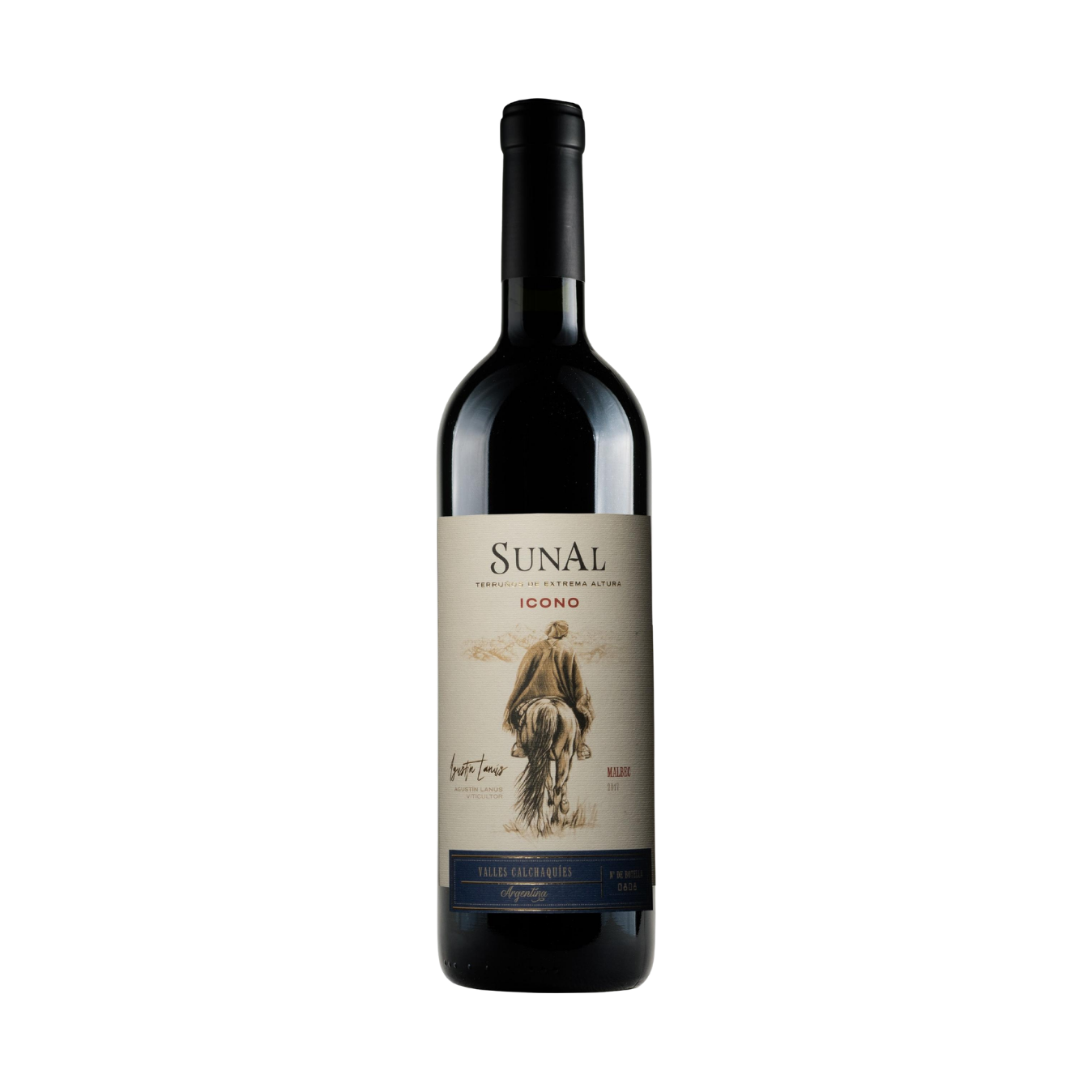    AGUSTÍN LANÚS   Sunal Icono Malbec  2017 