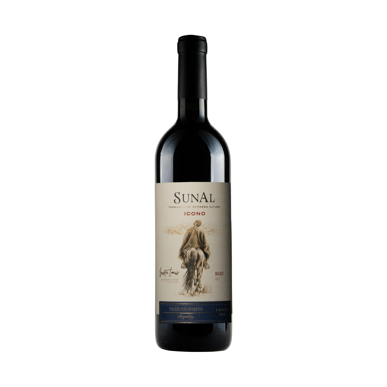    AGUSTÍN LANÚS   Sunal Icono Malbec  2017 
