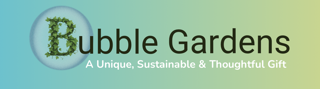 Bubble Gardens A unique, sustainable and thoughtful gift